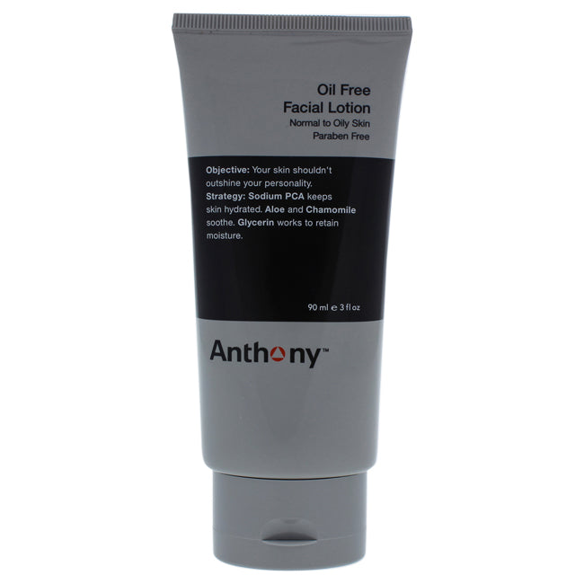 Anthony Oil Free Facial Lotion by Anthony for Men - 3 oz Lotion