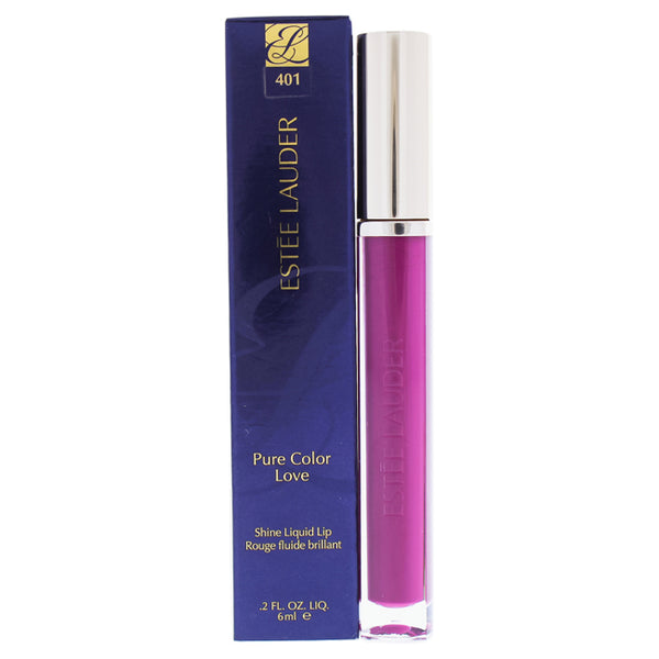 Estee Lauder Pure Color Love Shine Liquid Lip Color - 401 Grape Addiction by Estee Lauder for Women - 0.2 oz Lipstick