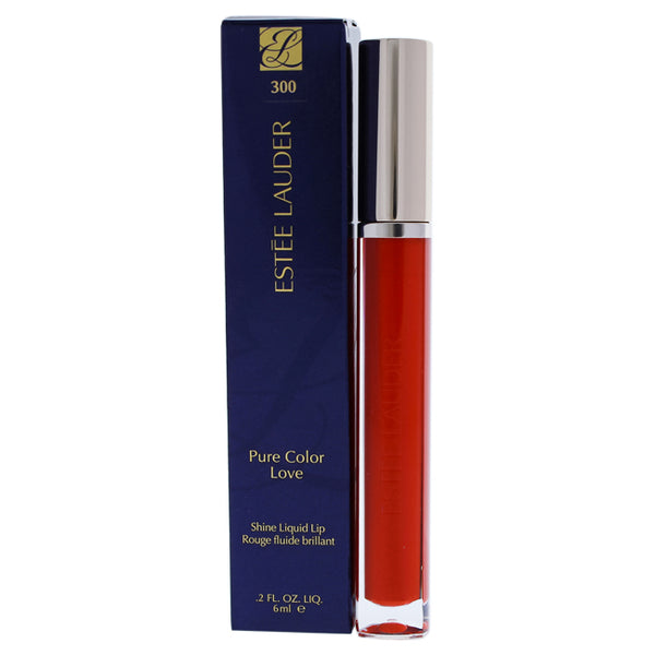 Estee Lauder Pure Color Love Shine Liquid Lip Color - 300 Mandarin Mash by Estee Lauder for Women - 0.2 oz Lipstick