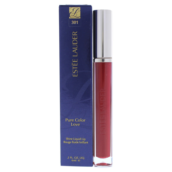 Estee Lauder Pure Color Love Shine Liquid Lip Color - 301 Burning Kiss by Estee Lauder for Women - 0.2 oz Lipstick