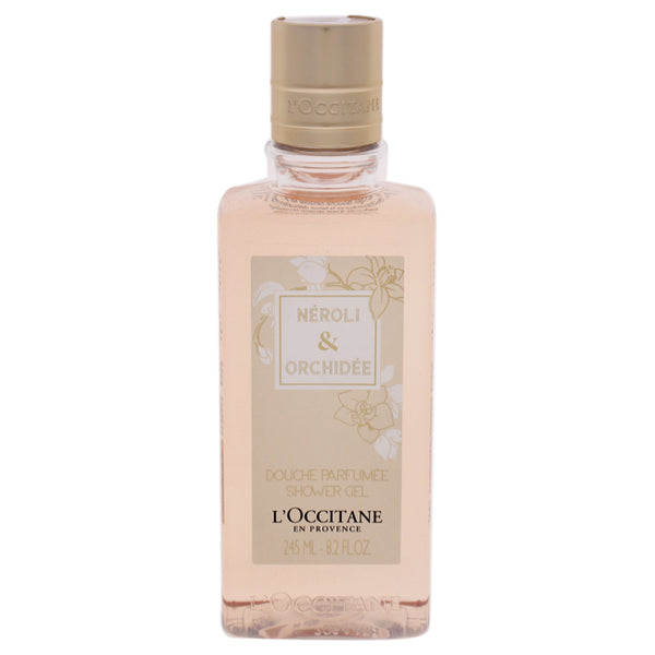 LOccitane Neroli and Orchidee Shower Gel by LOccitane for Unisex - 8.2 oz Shower Gel