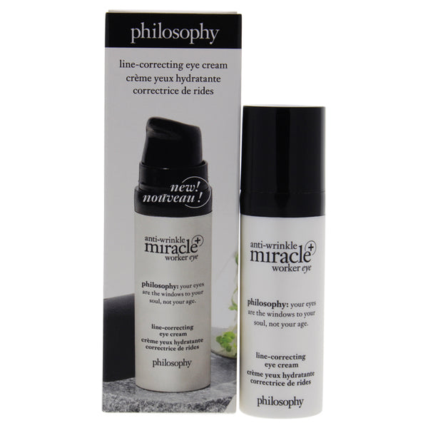 Philosophy Anti-Wrinkle Miracle Worker Eye Plus by Philosophy for Unisex - 0.5 oz Cream