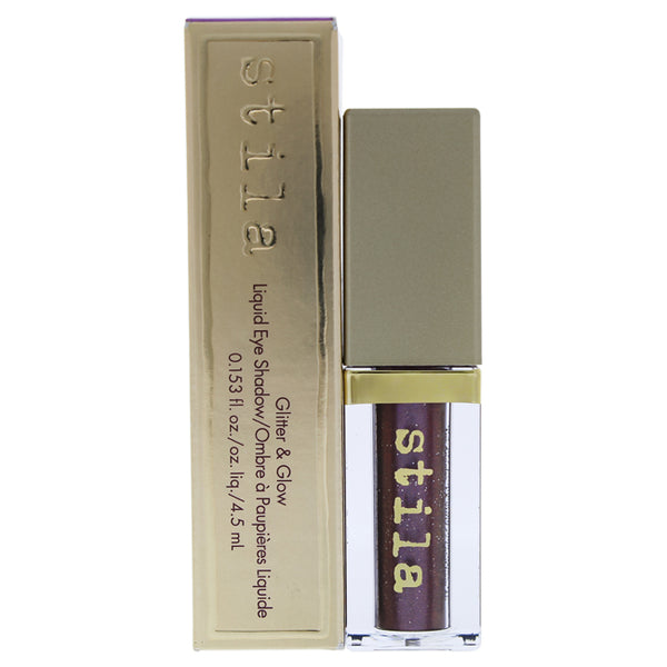 Stila Glitter and Glow Liquid Eyeshadow - Plum On by Stila for Women - 0.153 oz Eyeshadow