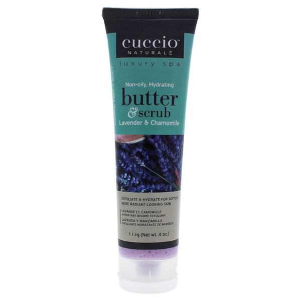 Cuccio Butter and Scrub - Lavender and Chamomile by Cuccio for Unisex - 4 oz Scrub