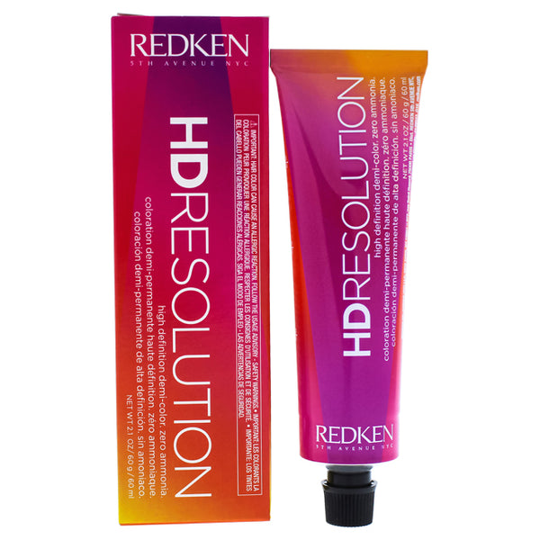 Redken HD Resolution Haircolor - 7.03 Natural-Gold by Redken for Unisex - 2.1 oz Hair Color