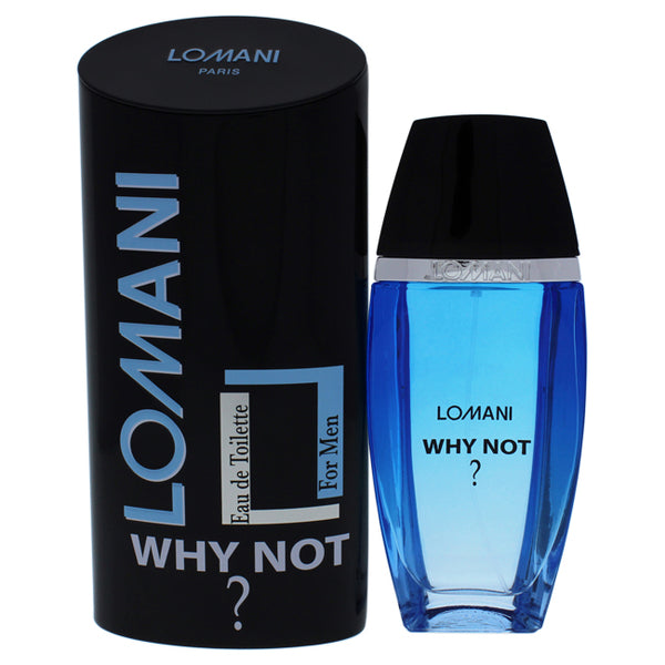 Lomani Lomani Why Not by Lomani for Men - 3.3 oz EDT Spray