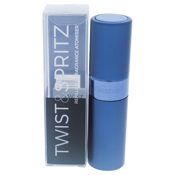 Twist and Spritz Twist and Spritz Atomiser - Blue by Twist and Spritz for Women - 8 ml Refillable Spray (Empty)