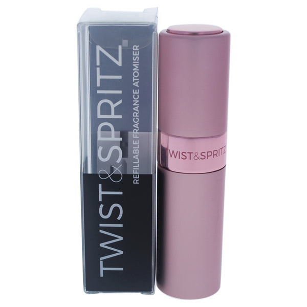 Twist and Spritz Twist and Spritz Atomiser - Light Pink by Twist and Spritz for Women - 8 ml Refillable Spray (Empty)