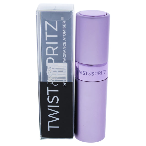 Twist and Spritz Twist and Spritz Atomiser - Light Purple by Twist and Spritz for Women - 8 ml Refillable Spray (Empty)