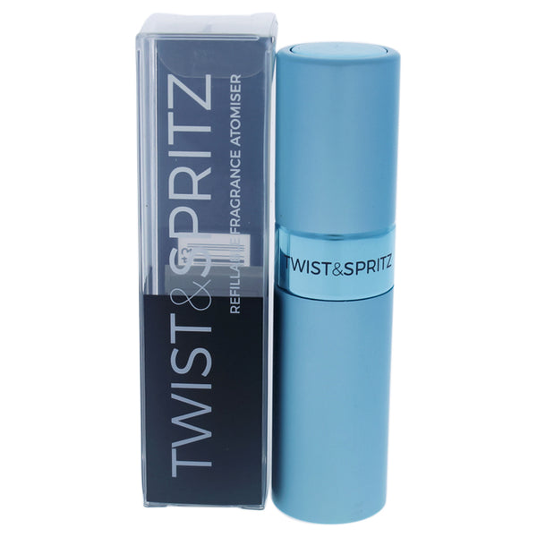 Twist and Spritz Twist and Spritz Atomiser - Pale Blue by Twist and Spritz for Women - 8 ml Refillable Spray (Empty)