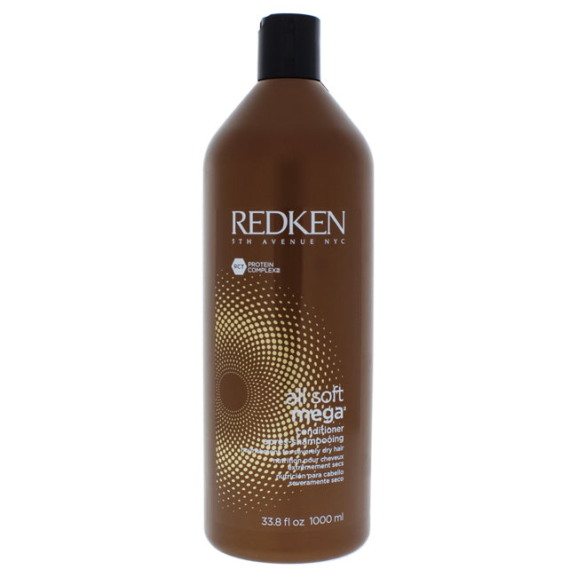 Redken All Soft Mega Conditioner by Redken for Unisex - 33.8 oz Conditioner