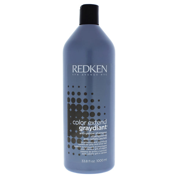 Redken Color Extend Graydiant Anti-Yellow Shampoo by Redken for Unisex - 33.8 oz Shampoo