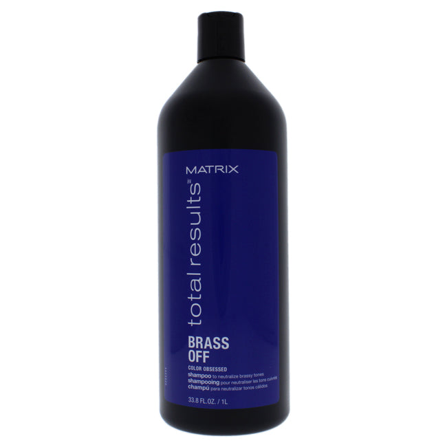 Matrix Total Results Brass Off Shampoo by Matrix for Unisex - 33.8 oz Shampoo