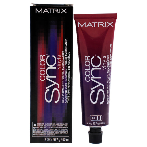 Matrix Color Sync Vinyl - Rose Copper by Matrix for Unisex - 2 oz Hair Color