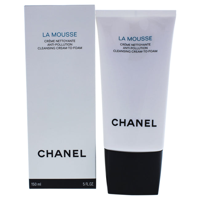 chanel la mousse anti pollution cleansing cream to foam 150ml
