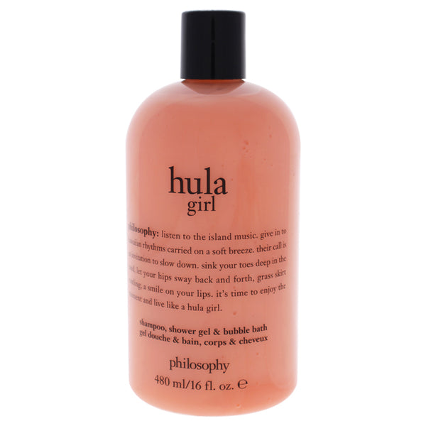Philosophy Hula Girl by Philosophy for Unisex - 16 oz Shampoo, Shower Gel & Bubble Bath