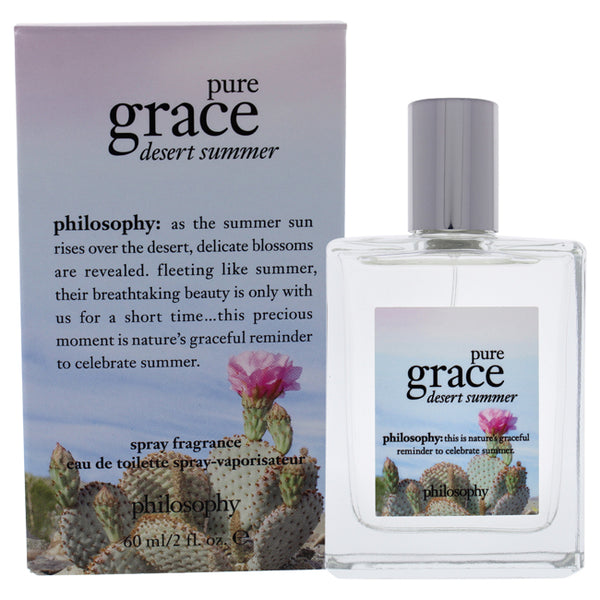 Philosophy Pure Grace Desert Summer by Philosophy for Women - 2 oz EDT Spray