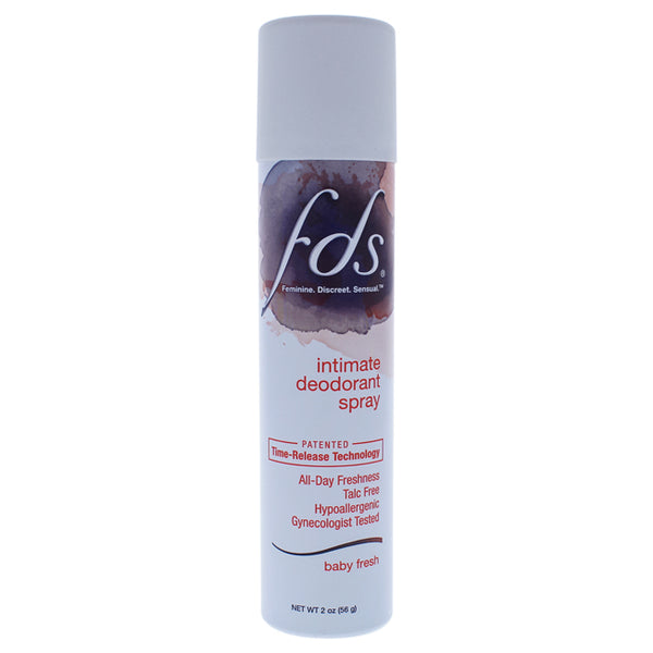 FDS Intimate Deodorant Spray - Baby Fresh by FDS for Women - 2 oz Deodorant Spray