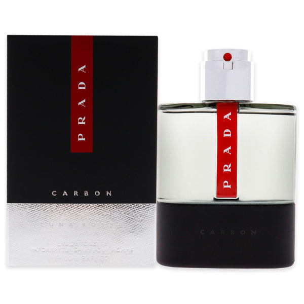 Prada Luna Rossa Carbon by Prada for Men - 3.4 oz EDT Spray