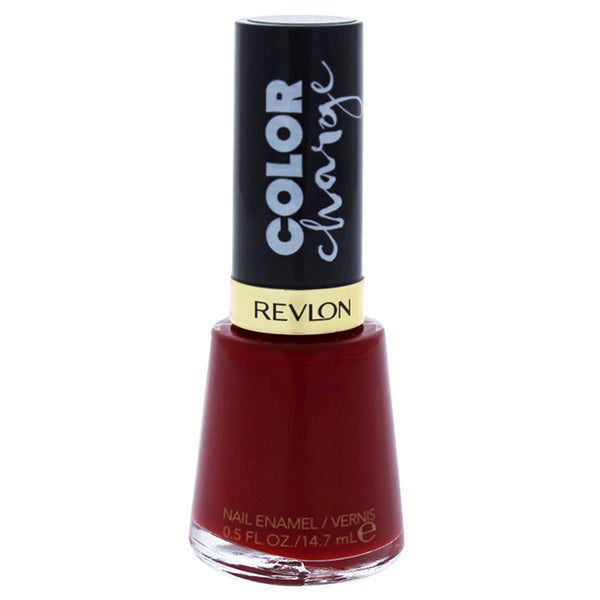 Revlon Color Charge Nail Enamel - 003 Crimson Jelly by Revlon for Women - 0.5 oz Nail Polish