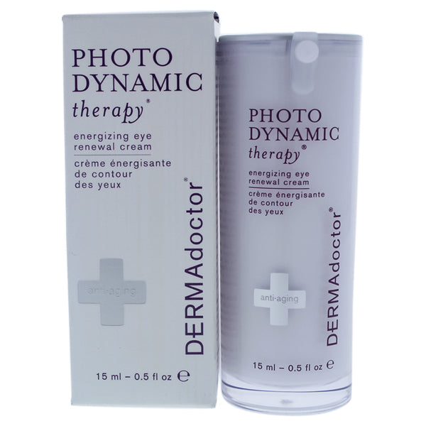DERMAdoctor Photo Dynamic Therapy Energizing Eye Renewal Cream by DERMAdoctor for Women - 0.5 oz Cream