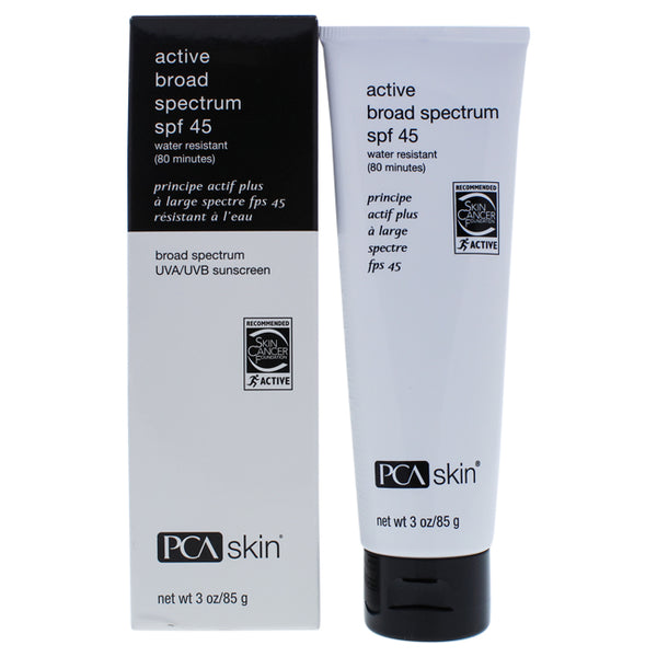 PCA Skin Active SPF 45 by PCA Skin for Unisex - 3 oz Sunscreen