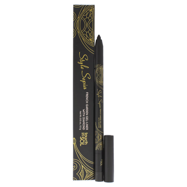 Touch In Sol Style Sepia French Garden Gel-Liner with Diamond - Chocolat by Touch In Sol for Women - 0.01 oz Eyeliner