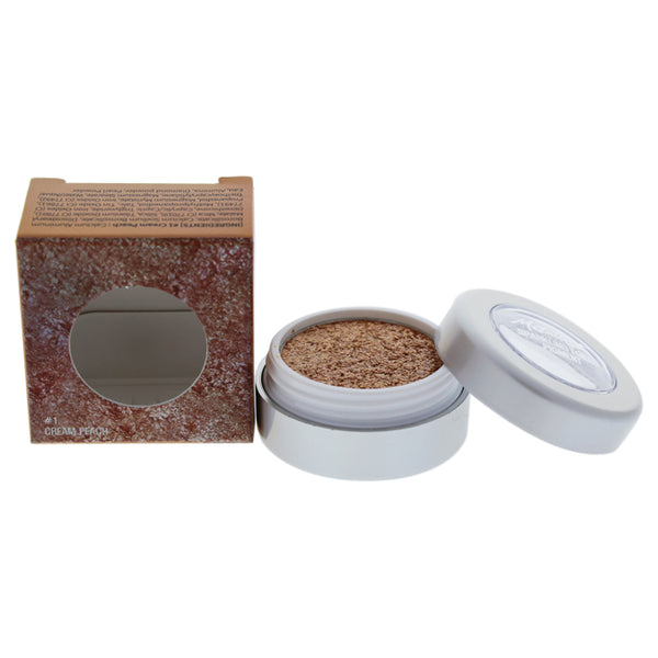 Touch In Sol Metallist Sparkling Foiled Pigment - 01 Cream Peach by Touch In Sol for Women - 0.04 oz Eyeshadow