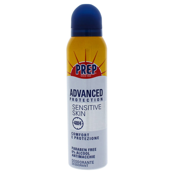 Prep Advanced Protection Sensitive Skin Deodorant Spray by Prep for Unisex - 5 oz Deodorant Spray