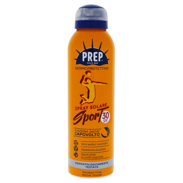 Prep Sport Derma-Protective Sun Spray SPF 30 by Prep for Unisex - 5 oz Sunscreen