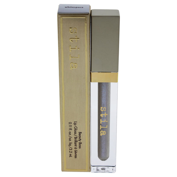 Stila Beauty Boss Lip Gloss - Whitespace by Stila for Women - 0.11 oz Lip Gloss