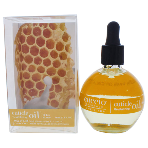Cuccio Cuticle Revitalizing Oil - Milk and Honey Manicure by Cuccio for Unisex - 2.5 oz Oil