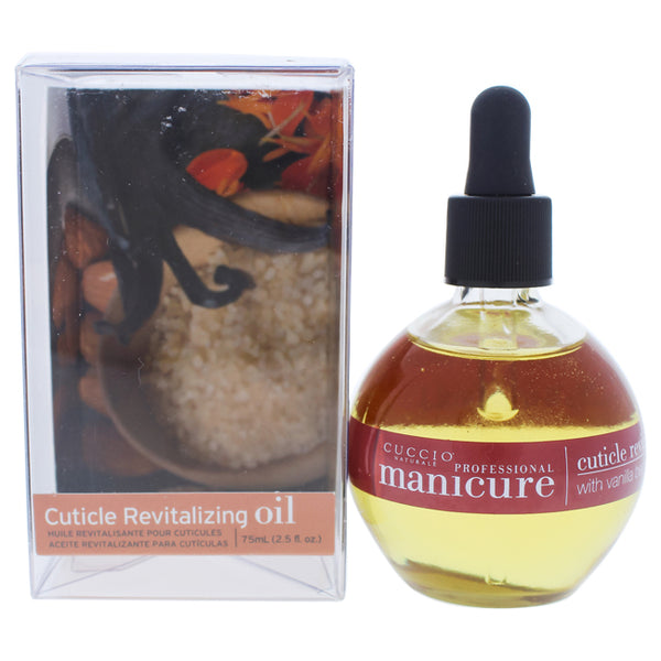 Cuccio Cuticle Revitalizing Oil - Vanilla Bean and Sugar Manicure by Cuccio for Unisex - 2.5 oz Oil