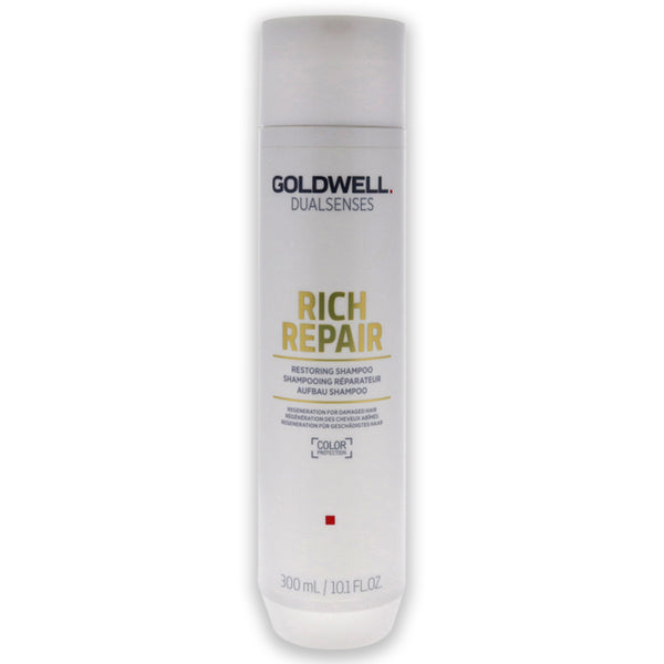 Goldwell Dualsenses Rich Repair Restoring Shampoo by Goldwell for Unisex - 10.1 oz Shampoo