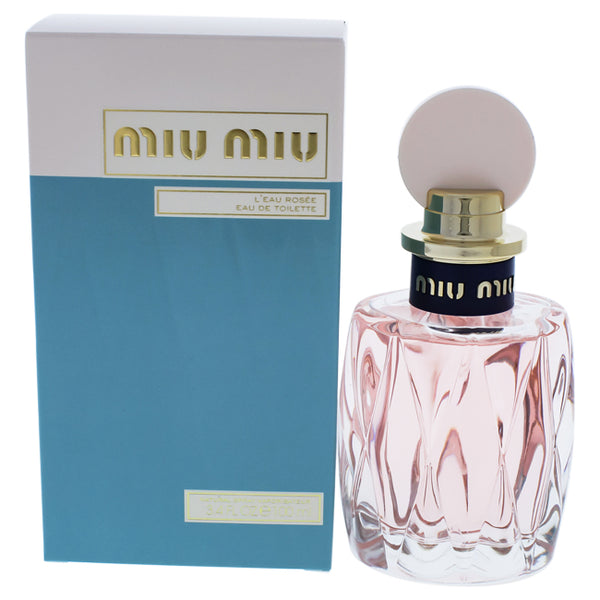 Miu Miu Miu Miu LEau Rosee by Miu Miu for Women - 3.4 oz EDT Spray