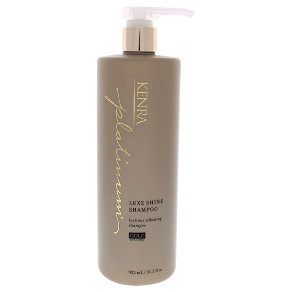 Kenra Platinum Luxe Shine Shampoo by Kenra for Unisex - 31.5 oz Shampoo