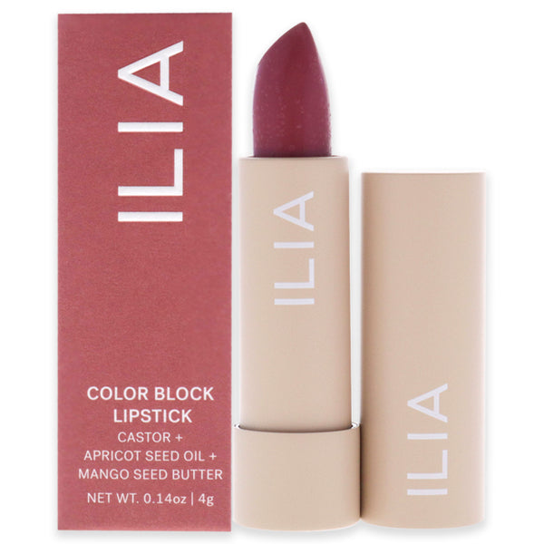 ILIA Beauty Color Block High Impact Lipstick - Wild Aster by ILIA Beauty for Women - 0.14 oz Lipstick
