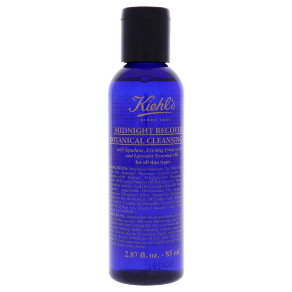 Kiehl's Midnight Recovery Botanical Cleansing Oil by Kiehls for Unisex - 2.87 oz Cleanser