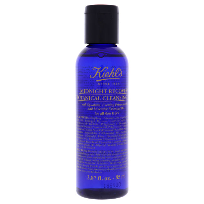 Kiehl's Midnight Recovery Botanical Cleansing Oil by Kiehls for Unisex - 2.87 oz Cleanser