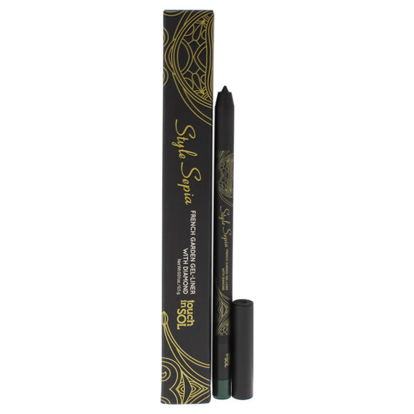 Touch In Sol Style Sepia French Garden Gel-Liner With Diamond - 07 Jardin by Touch In Sol for Women - 0.01 oz Eyeliner