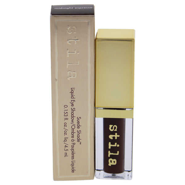 Stila Suede Shade Liquid Eyeshadow - Midnight Espresso by Stila for Women - 0.153 oz Eyeshadow