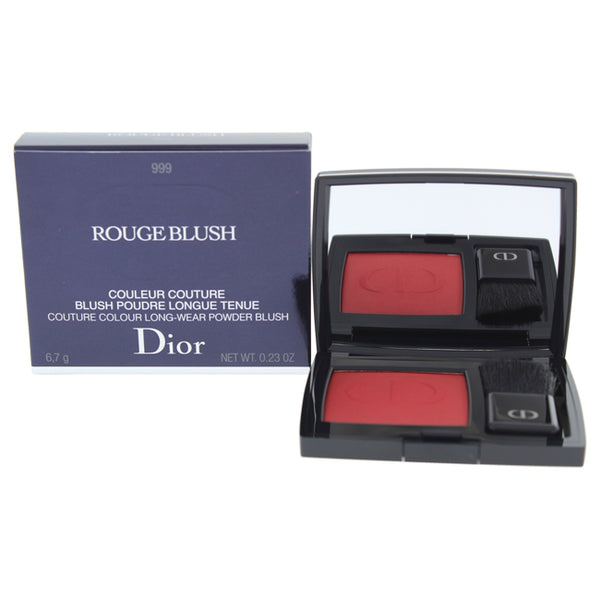 Christian Dior Rouge Blush - 999 Satin Finish by Christian Dior for Women - 0.23 oz Blush