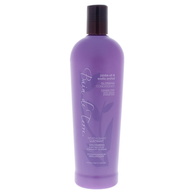 Bain de Terre Jojoba Oil and Exotic Orchid Glossing Conditioner by Bain de Terre for Unisex - 13.5 oz Conditioner