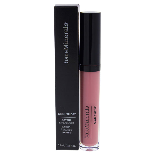 bareMinerals Gen Nude Patent Lip Lacquer - Cant Even by bareMinerals for Women - 0.12 oz Lipstick