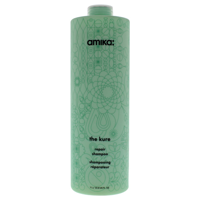 Amika The Kure Repair Shampoo by Amika for Unisex - 33.8 oz Shampoo