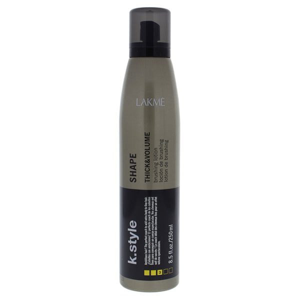 Lakme K-Style Shape Brushing Lotion by Lakme for Unisex - 8.5 oz Hairspray