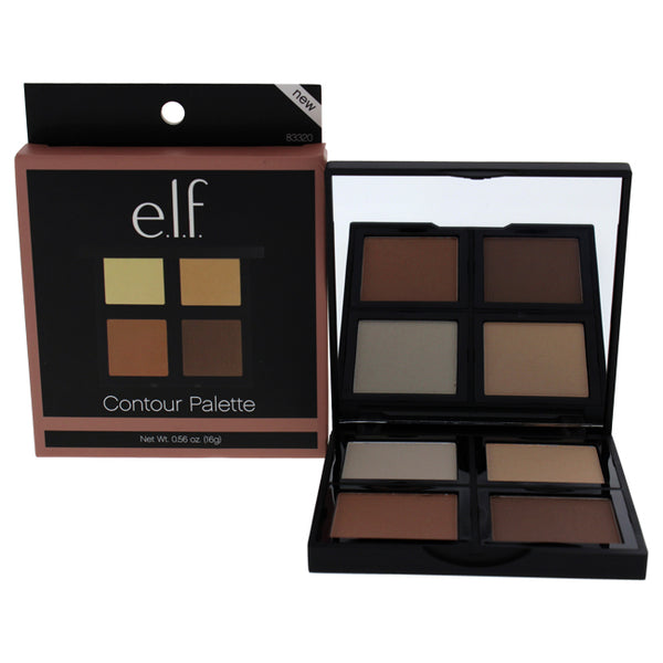 e.l.f. Contour Palette - Light-Medium by e.l.f. for Women - 0.56 oz Contour