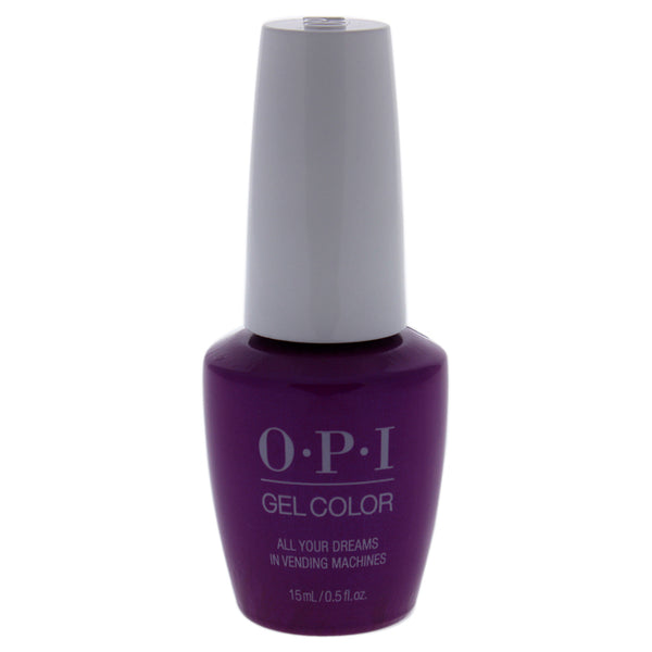 OPI GelColor Gel Lacquer - T84 All Your Dreams In Vending Machines by OPI for Women - 0.5 oz Nail Polish