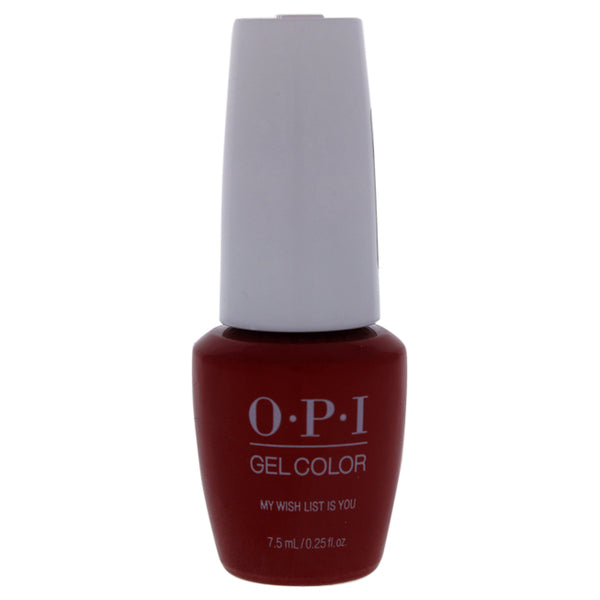 OPI GelColor - HPJ10B My Wish List is You by OPI for Women - 0.25 oz Nail Polish