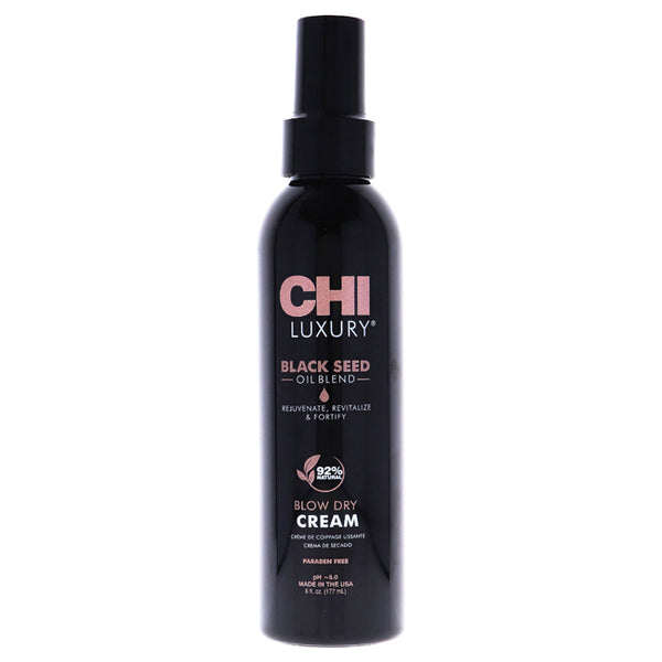 CHI Luxury Black Seed Oil Blow Dry Cream by CHI for Unisex - 6 oz Cream